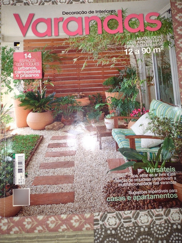Revista Decoração De Interiores Varandas N°12 C0801 (Usado)