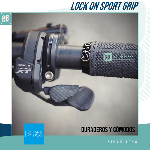 Puños Bicicleta Mtb Pro Lock On Sport Gel Comodos