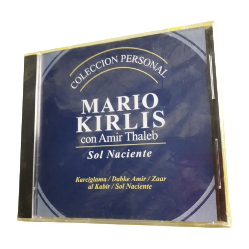 Cd   Música Árabe    Sol Naciente   Mario Kirlis   Sellado