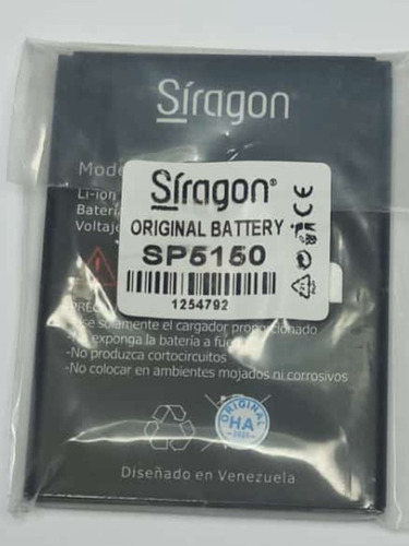 Bateria Pila Siragon Sp-5150 Original Tienda Fisica.