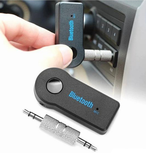 Imagen 3 de 4 de Receptor Adaptador Bluetooth Vehículo Carro Auxiliar 3,5 Mm