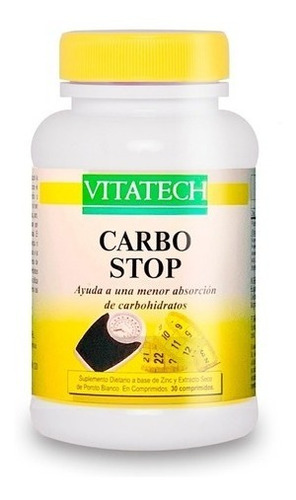 Absorvecedor De Carbohidratos Vitatech 30 Comprimidos - Vip