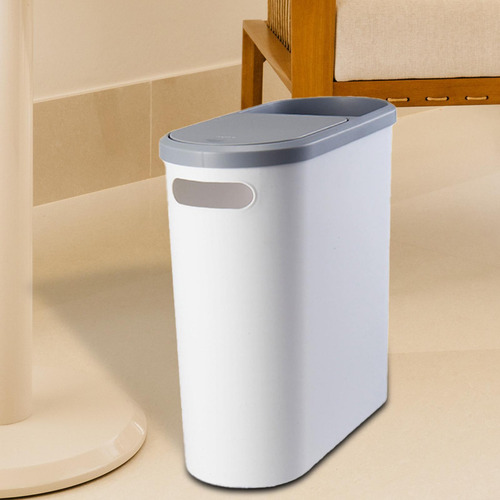 Bote De Basura Para Baño Delgado, Cesto De Basura Para Uso