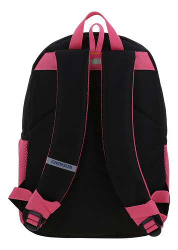 Mochila Grande Chenson Super Mario Princesa Peach Loly Negro Negro Princesa Peach