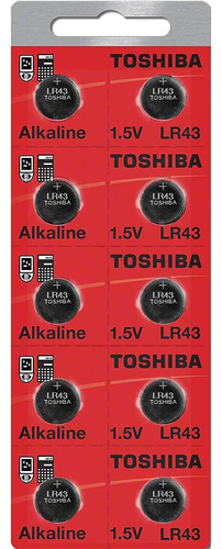 Pila Toshiba Lr43 Ag12 1.5v Blister X10 - Electroimporta -