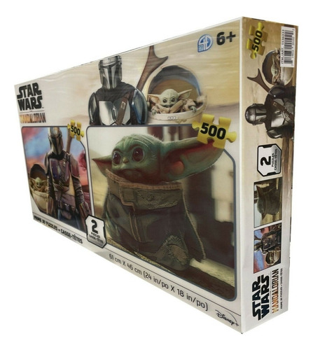 Rompecabezas 3d 4d Cityscape Mandalorian 1000 Pzas