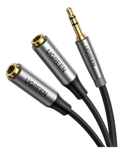 Ugreen Cable Divisor Auriculares Audio Estéreo Jack 3.5