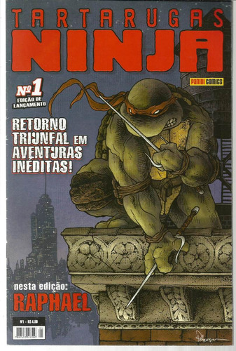 Tartarugas Ninja Nº 01 - Panini - Bonellihq Cx306 1