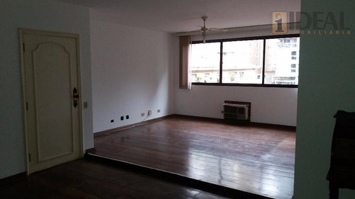 Apartamento Com 3 Dormitórios À Venda, 152 M² Por R$ 950.000,00 - Gonzaga - Santos/sp - Ap1475