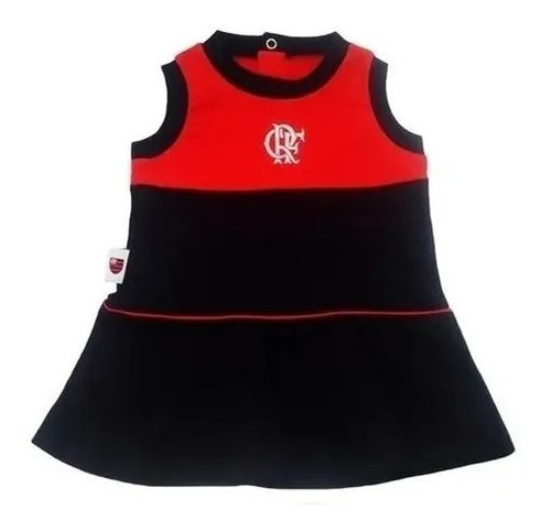 Vestidinho Infantil Flamengo Original Licenciado Tamanho 2