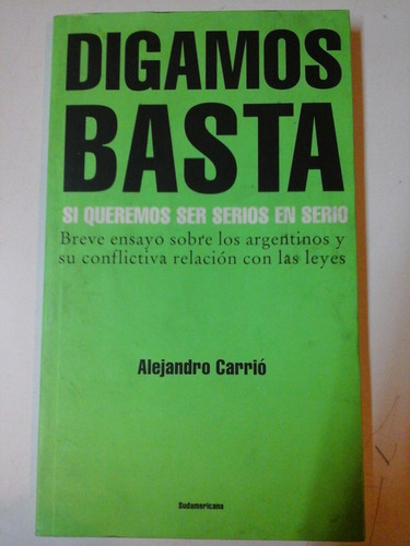 * Digamos Basta - Si Queremos Ser Serios En Serio- L155