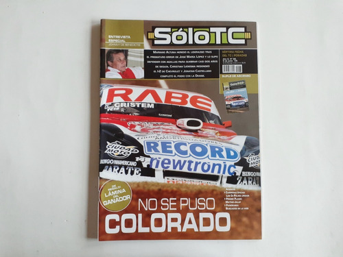 Revista Solo Tc # 83 Poster Chevrolet Ford Dodge Torino