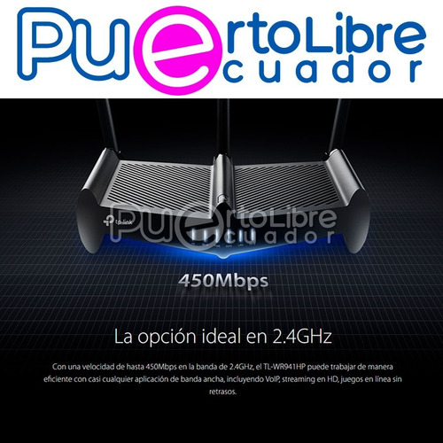 Imagen 8 de 9 de Potente Router Wifi Rompemuros Tp-link 3 Antenas 9 D B I !!!