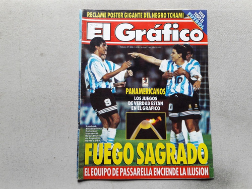 Revista El Gráfico Nº 3936 Argentina - Gimnasia River - Boca