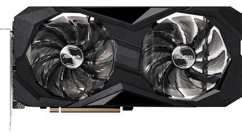 Placa De Video Asrock Radeon Rx7600 Challenger Oc 8g Black