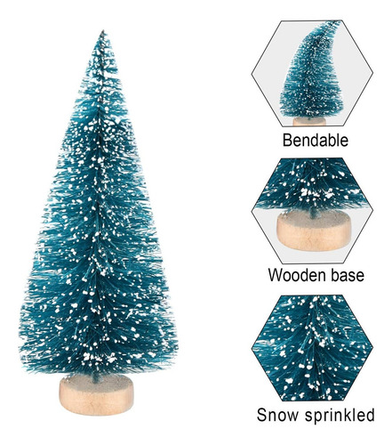 . 48 Mini Árvores De Natal, Pinheiro Artificial De Natal