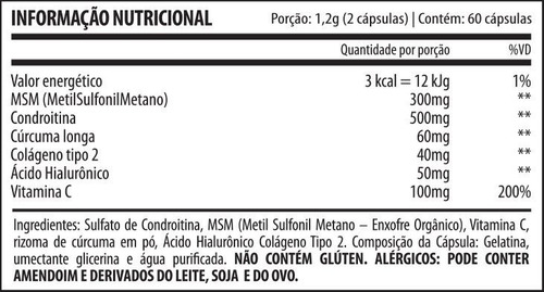 Osteo Mobility 60 cápsulas de colágeno tipo 2 - Demons Lab