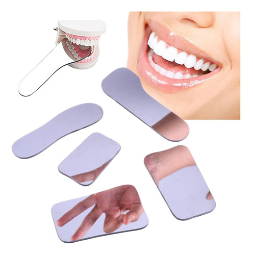 5pc Reflector De Espejo Fotográfico Intraoral De Ortodoncia