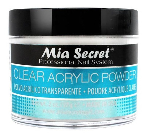 Acrilico Transparente Mia Secret 59 Gr.