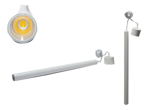 Lampara Moderna Led Tubular Colgante 11w Cálida