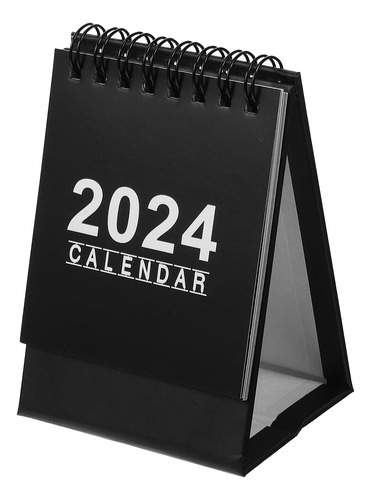 Mini Calendario Decorativo De Escritorio 2024 Con Funda
