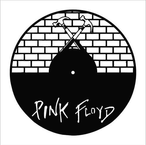 Reloj De Disco Vinilo Pink Floyd