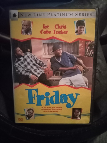 Dvd Friday Ice Cube Chris Tucker Película Funcionando Al 100