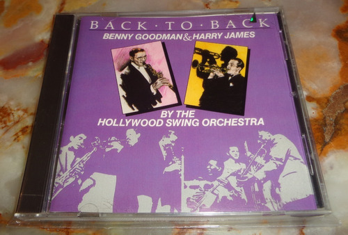Benny Goodman & Harry James - Back To Back - Cd Usa