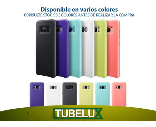 Imagen 4 de 6 de Protector Silicone Case Samsung S8 S8 Plus S9 S9 Plus