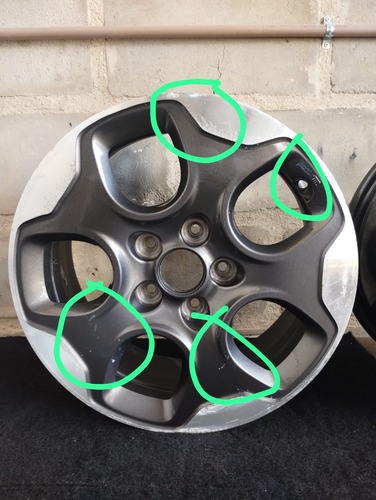 Roda Aro 16 Original Jeep Renegade 17/21 C/det Usado-unidade (Usado)