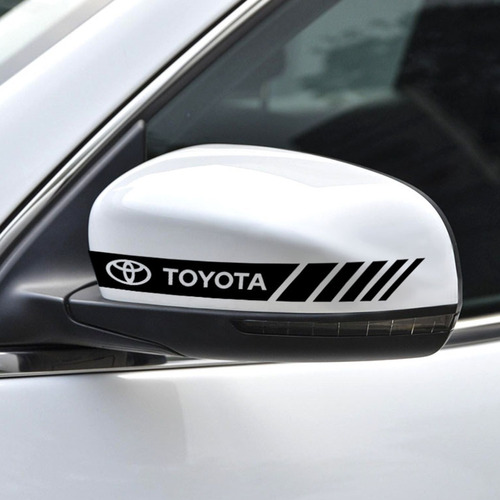 Sticker Adhesivo Espejo Retrovisor Toyota