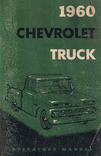 Manual Propietario Chevrolet Pick Up Apache 1960