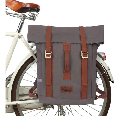 Tourbon Mochila Convertible Para Bicicleta Con Compartimento