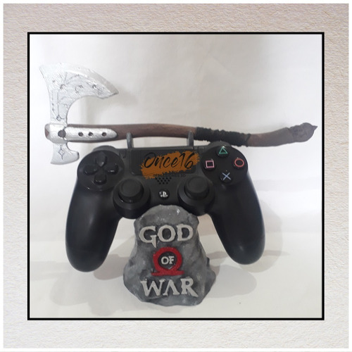 Soporte Joystick Ps3 Ps4 God Of War Impresión 3d