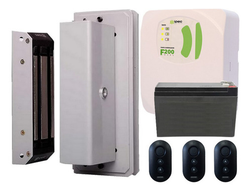 Fechadura Digital Ipec Dzm1501f Xac 4000 F200 Bateria Direita/esquerda Acabamento Chapa De Aço Com Tratamento Anti-ferrugem E Pintura Eletrostática