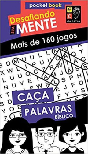 Livro Pocket Book - Caca Palavras Biblico