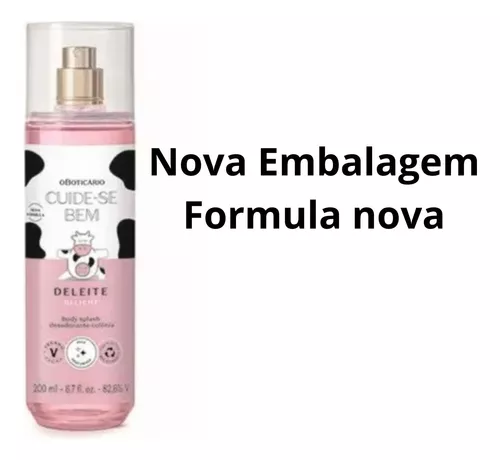 Perfume Feminino Cuide-se Bem Deleite Body Splash 200ml - o Boticário