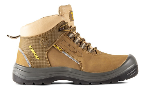Zapato De Seguridad Tempest 4040r Camel Talla 40