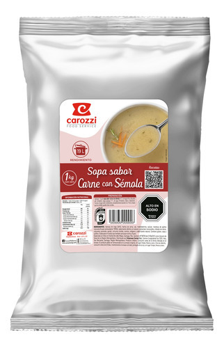 Sopa Sabor Carne Con Sémola 1 Kg
