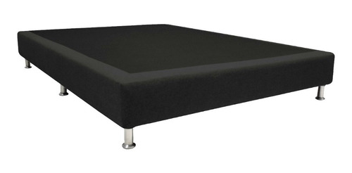 Base Cama Semidoble Woody, Negro