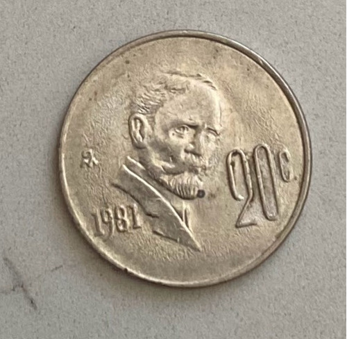 20 Centavos 1981 Mexico