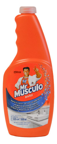 Mr Musculo Baño Rep 500ml