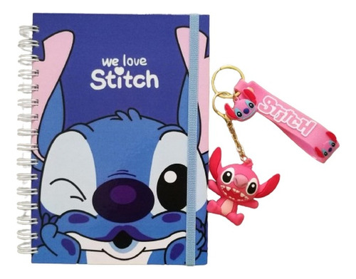 Cuaderno De Stitch. Tapa Dura, Mas Llavero