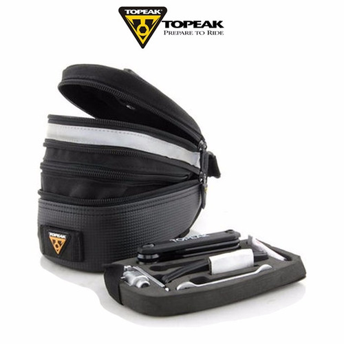 Imagem 8 de 8 de Bolsa Selim Topeak Ferramenta Survival Tool Wedge Pack2 Bike