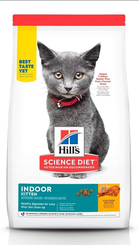 Hill's Science Diet, Alimento Para Gatito (kitten) Indoor