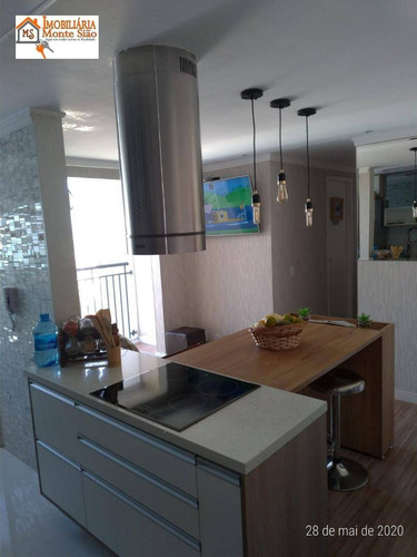 Imagem 2 de 25 de Apartamento Com 3 Dormitórios À Venda, 57 M² Por R$ 359.000,00 - Vila Rio De Janeiro - Guarulhos/sp - Ap1868