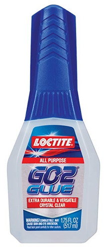 Loctite Go2 Cola Adhesiva Para Todo Uso, Onzas De 1,75 Fluid