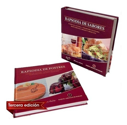 Set Libros Rapsodia De Sabores Y Postres A Precio Especial