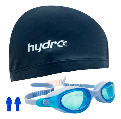 Antiparras Hydro Unibody + Gorra Polyflex Adulto Impermeable