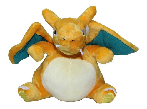 Imagem 3 de 6 de Pelúcia Do Pokemon Charizard Importada 18 Cm
